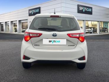 SPOTICAR Toyota Yaris 100h Dynamic 5p Rc18 Occasion - Citadine Hybride Blanc - Beziers - 1203754853_5