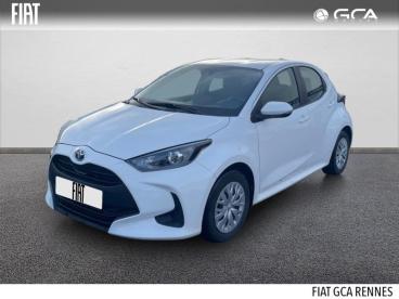SPOTICAR Toyota Yaris 116h Dynamic 5p My22 Occasion - Citadine Hybride Blanc - Cesson-sevigne - 1203760475_1