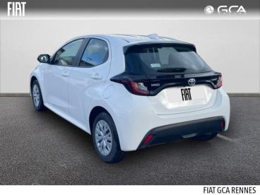 SPOTICAR Toyota Yaris 116h Dynamic 5p My22 Occasion - Citadine Hybride Blanc - Cesson-sevigne - 1203760475_2