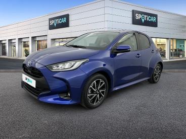 SPOTICAR Toyota Yaris 116h Design 5p My22 Occasion - Citadine Hybride Blanc - Eybens - 1203768968_1