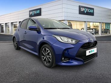 SPOTICAR Toyota Yaris 116h Design 5p My22 Occasion - Citadine Hybride Blanc - Eybens - 1203768968_3