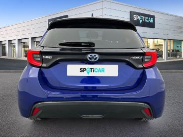 SPOTICAR Toyota Yaris 116h Design 5p My22 Occasion - Citadine Hybride Blanc - Eybens - 1203768968_5
