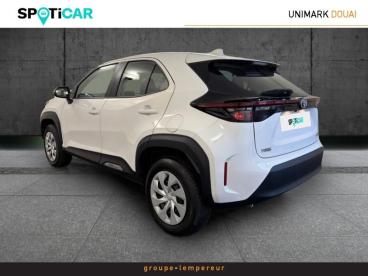 SPOTICAR Toyota Yaris 116h Dynamic My22 Occasion - Citadine Hybride Blanc - Dechy - 1203771002_5