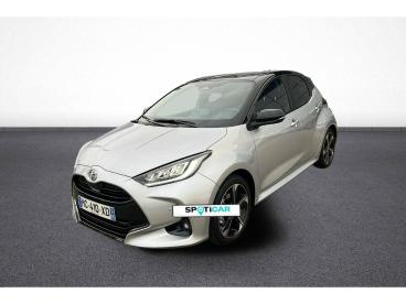 SPOTICAR Toyota Yaris Hybride 130h Collection Occasion - Citadine Hybride Silver - Orange - 1203771776_2