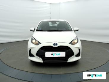 SPOTICAR Toyota Yaris 116h Iconic 5p My22 Occasion - Citadine Hybride Blanc - Albertville - 1203796897_2