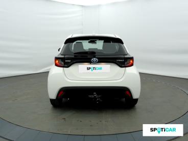 SPOTICAR Toyota Yaris 116h Iconic 5p My22 Occasion - Citadine Hybride Blanc - Albertville - 1203796897_5