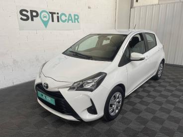SPOTICAR Toyota Yaris 110 Vvt-i Chic Occasion - Citadine Essence Blanc - Royan - 1203836099_1