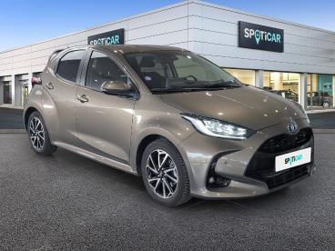 SPOTICAR Toyota Yaris 116h Design Occasion - Citadine Hybride Marron - Montceau Les Mines - 1203866968_3
