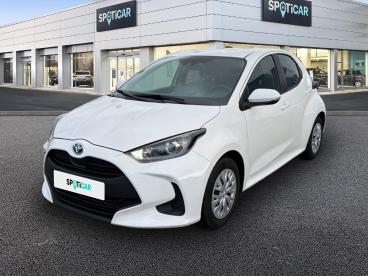 SPOTICAR Toyota Yaris Hybride 116h Collection Occasion - Citadine Hybride Blanc - La Seyne Sur Mer - 1203869696_1