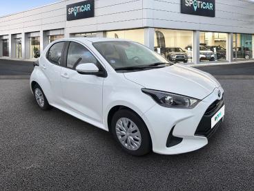 SPOTICAR Toyota Yaris Hybride 116h Collection Occasion - Citadine Hybride Blanc - La Seyne Sur Mer - 1203869696_3