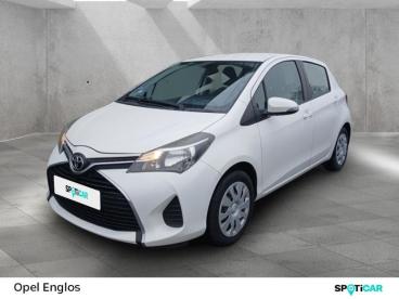 SPOTICAR Toyota Yaris 69 Vvt-i France 5p Occasion - Citadine Essence Blanc - Englos - 1203886569_1