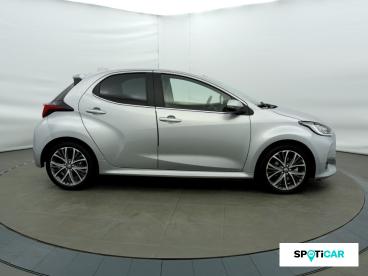 SPOTICAR Toyota Yaris 116h Dynamic 5p My21 Occasion - Citadine Hybride Gris Aluminium (m) - Grenoble - 1203894382_4