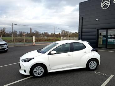 SPOTICAR Toyota Yaris 116h Dynamic Occasion - Citadine Hybride Blanc - La Fleche - 1203902649_2