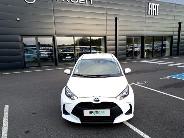 SPOTICAR Toyota Yaris 116h Dynamic Occasion - Citadine Hybride Blanc - La Fleche - 1203902649_4
