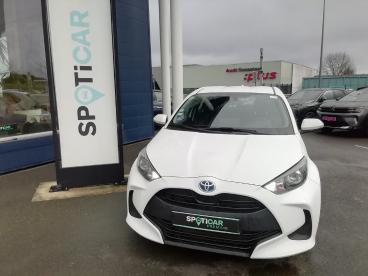 SPOTICAR Toyota Yaris 116h Dynamic Occasion - Citadine Hybride Blanc - Beaucouze - 1203904642_4
