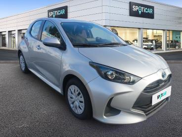 SPOTICAR Toyota Yaris 116h Dynamic 5p My21 Occasion - Citadine Hybride Gris Aluminium (m) - Le Mans - 1203908709_3