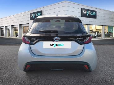 SPOTICAR Toyota Yaris 116h Dynamic 5p My21 Occasion - Citadine Hybride Gris Aluminium (m) - Le Mans - 1203908709_5