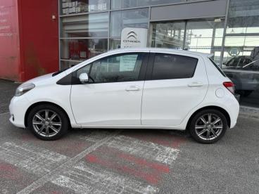 SPOTICAR Toyota Yaris 100 Vvt-i Style Cvt 5p Occasion - Citadine Essence Blanc Pur - Ploemeur - 1203911228_2