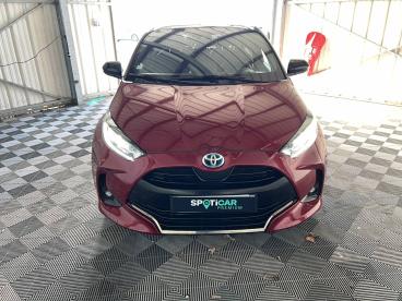 SPOTICAR Toyota Yaris Hybride 116h Collection Occasion - Citadine Hybride Rouge - Saintes - 1203916054_2