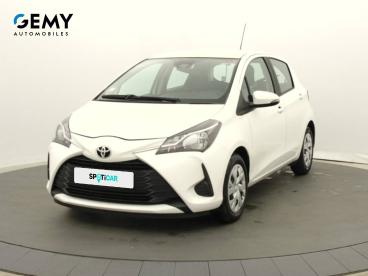 SPOTICAR Toyota Yaris Pro 70 Vvt-i Design Y20 Occasion - Citadine Essence Blanc - Vannes - 1203918296_1