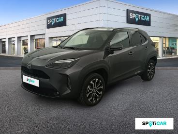 SPOTICAR Toyota Yaris 116h Design My22 Occasion - Citadine Hybride Blanc - Libourne - 1203918808_1