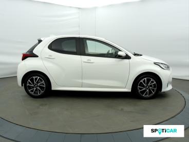 SPOTICAR Toyota Yaris 116h Design 5p My22 Occasion - Citadine Hybride Blanc Pur - Seynod - 1203920883_4