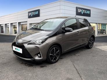 SPOTICAR Toyota Yaris 110 Vvt-i Cvt Collection Occasion - Citadine Hybride Gris Foncé - Marseille - 1203925426_1