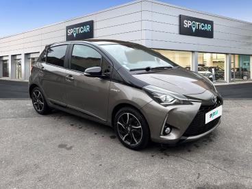 SPOTICAR Toyota Yaris 110 Vvt-i Cvt Collection Occasion - Citadine Hybride Gris Foncé - Marseille - 1203925426_3