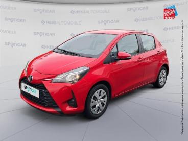 SPOTICAR Toyota Yaris 70 Vvt-i Active 5p My19 Occasion - Citadine Essence Rouge Allure - Prix les mezieres - 1203935097_1