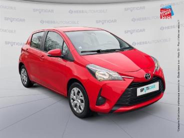 SPOTICAR Toyota Yaris 70 Vvt-i Active 5p My19 Occasion - Citadine Essence Rouge Allure - Prix les mezieres - 1203935097_3