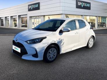 SPOTICAR Toyota Yaris Hybride 116h Dynamic Occasion - Citadine Hybride Blanc - La Seyne Sur Mer - 1203952570_1