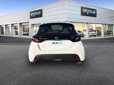 SPOTICAR Toyota Yaris Hybride 116h Dynamic Occasion - Citadine Hybride Blanc - La Seyne Sur Mer - 1203952570_5