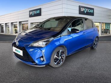 SPOTICAR Toyota Yaris Hybride 100h Collection Occasion - Citadine Hybride Bleu - St Etienne - 1203958561_1