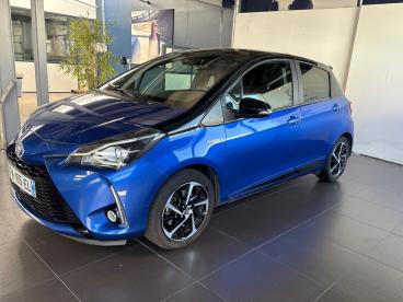 SPOTICAR Toyota Yaris Hybride 100h Collection Occasion - Citadine Hybride Bleu - St Etienne - 1203958561_4