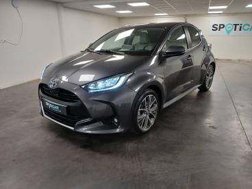 SPOTICAR Toyota Yaris Hybride 116h Iconic Occasion - Citadine Hybride Gris - Mareuil Les Meaux - 1203973926_1