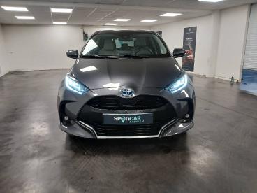 SPOTICAR Toyota Yaris Hybride 116h Iconic Occasion - Citadine Hybride Gris - Mareuil Les Meaux - 1203973926_2