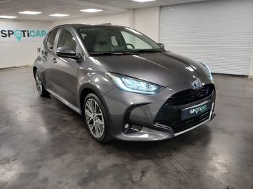 SPOTICAR Toyota Yaris Hybride 116h Iconic Occasion - Citadine Hybride Gris - Mareuil Les Meaux - 1203973926_3