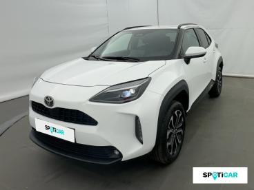 SPOTICAR Toyota Yaris 130h Design Mc24 Occasion - Citadine Hybride Blanc - Bourg En Bresse - 1203975086_1