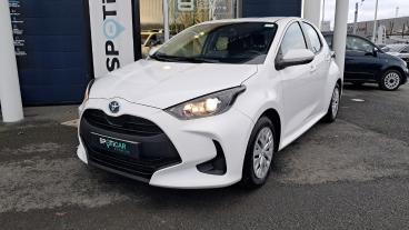 SPOTICAR Toyota Yaris 116h Dynamic Occasion - Citadine Hybride Blanc - Beaucouze - 1203975456_1