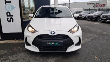 SPOTICAR Toyota Yaris 116h Dynamic Occasion - Citadine Hybride Blanc - Beaucouze - 1203975456_2
