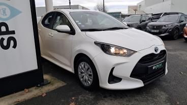 SPOTICAR Toyota Yaris 116h Dynamic Occasion - Citadine Hybride Blanc - Beaucouze - 1203975456_3