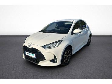 SPOTICAR Toyota Yaris Hybride 116h Design Occasion - Citadine Hybride Blanc - Gap - 1203976460_1