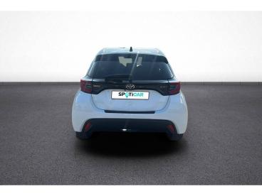 SPOTICAR Toyota Yaris Hybride 116h Design Occasion - Citadine Hybride Blanc - Gap - 1203976460_5
