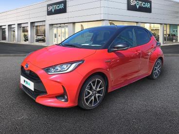 SPOTICAR Toyota Yaris Hybride 116h Collection Occasion - Citadine Hybride Rouge - La Seyne Sur Mer - 1203978174_1