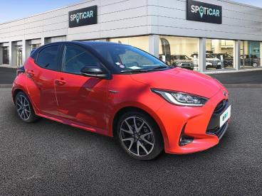 SPOTICAR Toyota Yaris Hybride 116h Collection Occasion - Citadine Hybride Rouge - La Seyne Sur Mer - 1203978174_3