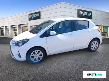 SPOTICAR Toyota Yaris 70 Vvt-i France Connect Occasion - Citadine Essence Blanc - Saint Apollinaire - 1203979551_1