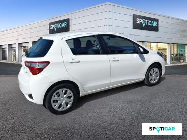 SPOTICAR Toyota Yaris 70 Vvt-i France Connect Occasion - Citadine Essence Blanc - Saint Apollinaire - 1203979551_3