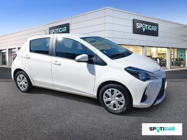 SPOTICAR Toyota Yaris 70 Vvt-i France Connect Occasion - Citadine Essence Blanc - Saint Apollinaire - 1203979551_5