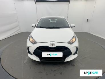 SPOTICAR Toyota Yaris 120 Vvt-i Design 5p My22 Occasion - Citadine Essence Blanc Lunaire (n) - Grenoble - 1203980196_2