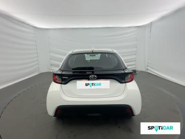 SPOTICAR Toyota Yaris 120 Vvt-i Design 5p My22 Occasion - Citadine Essence Blanc Lunaire (n) - Grenoble - 1203980196_5